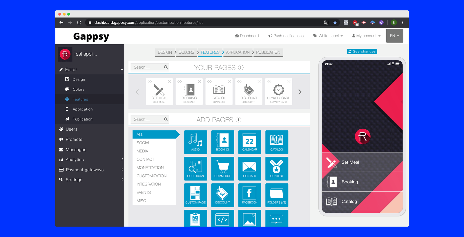 Gappsy screenshot 1