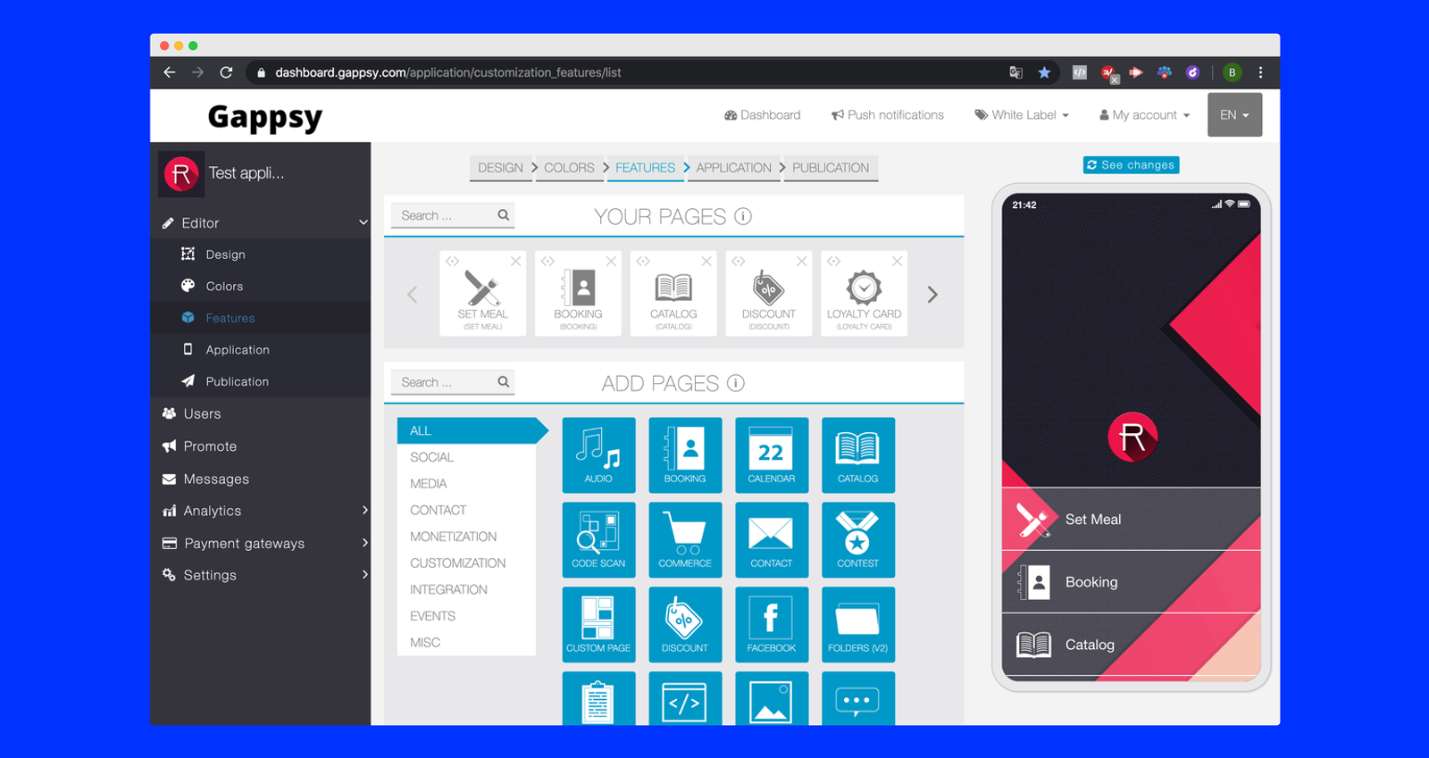 Gappsy screenshot 1