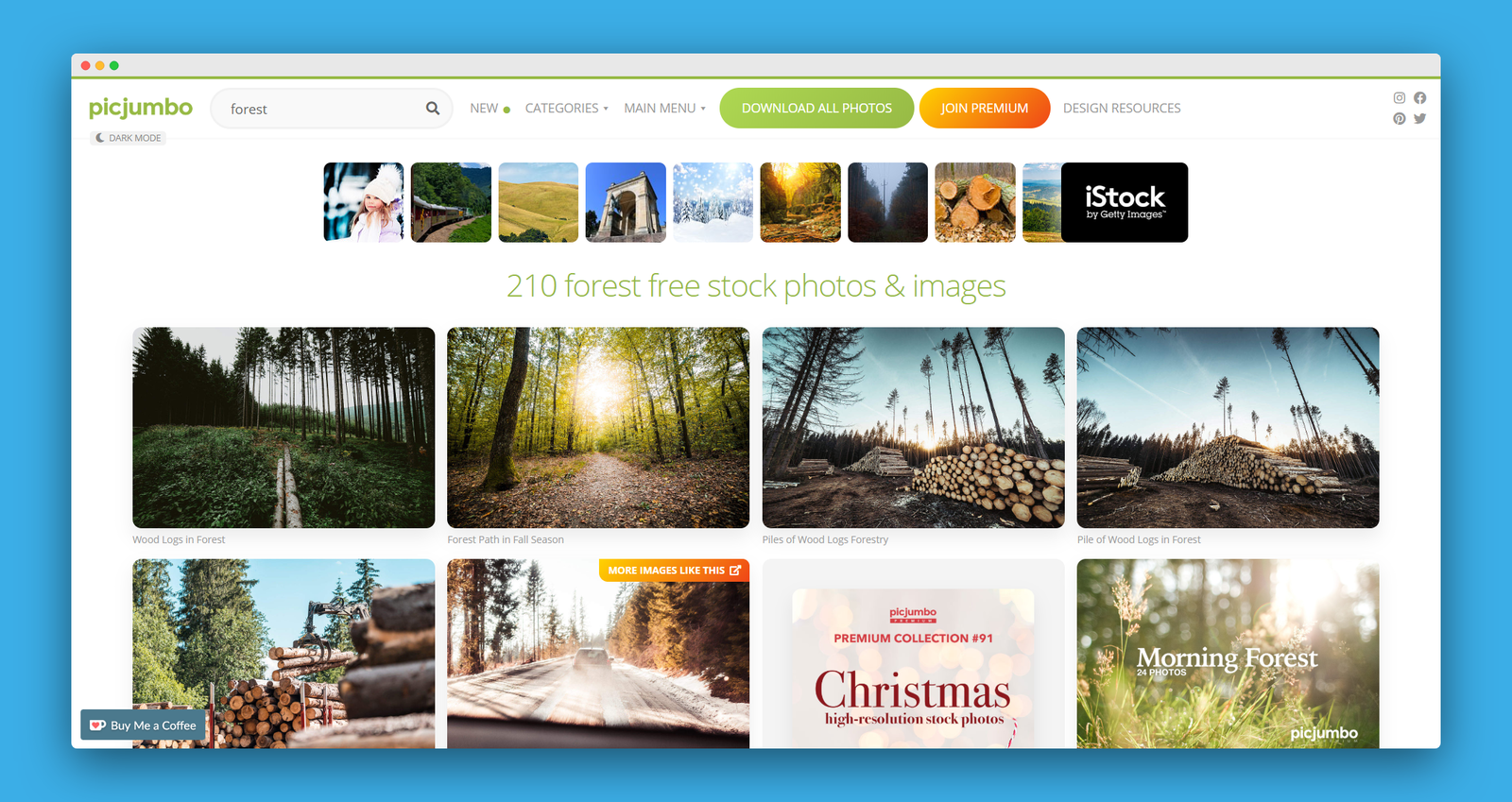 Picjumbo screenshot 2