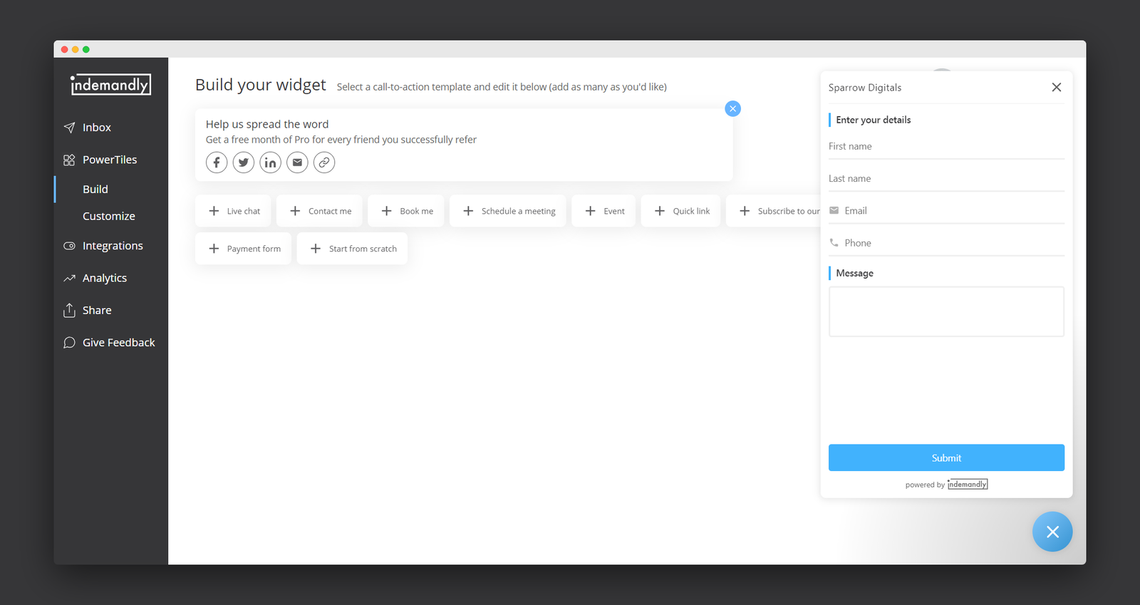 Indemandly screenshot 2