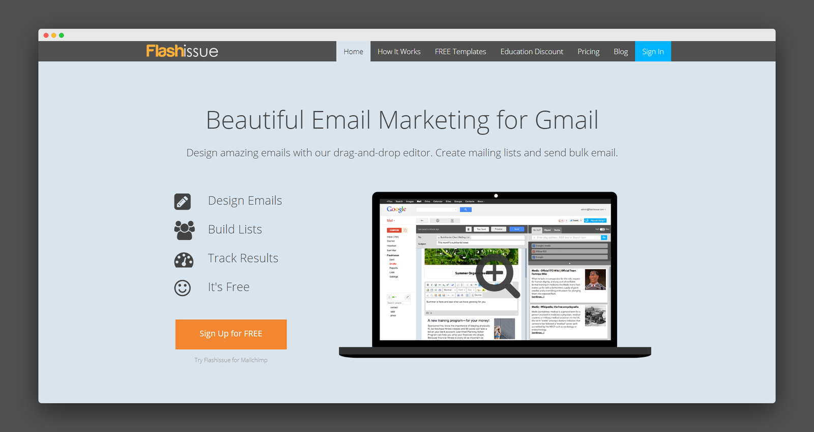 Flashissue screenshot 1
