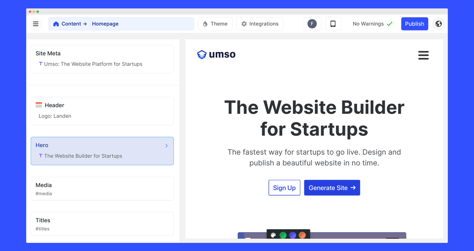 Umso screenshot 1