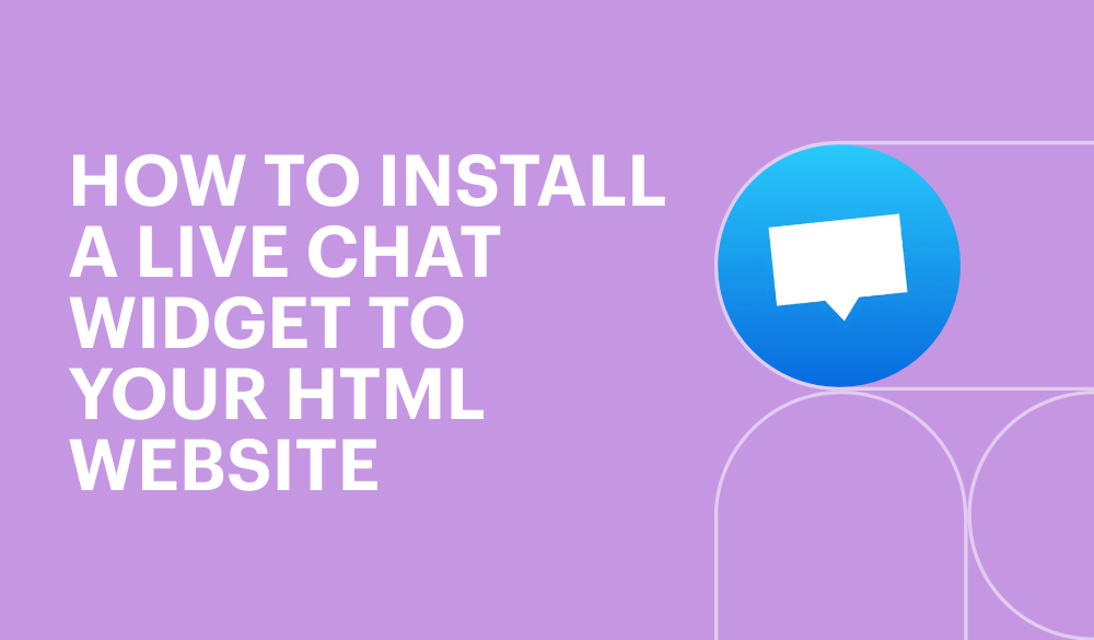 How to install a live chat widget to your HTML website | NoCode.Tech