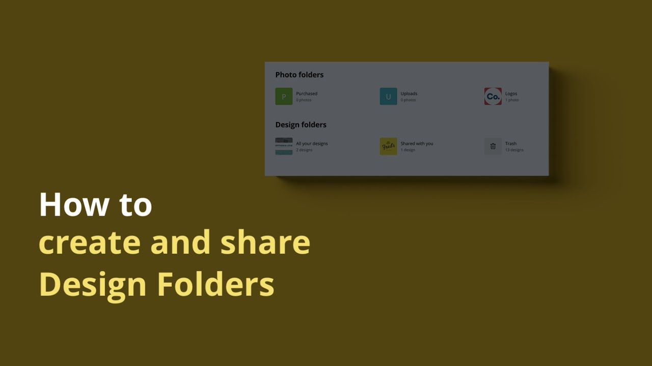 How to create and share design folders | NoCode.Tech