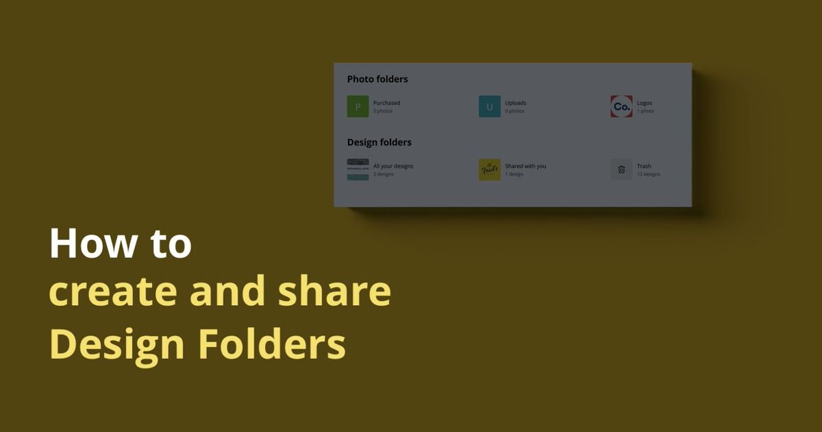 How to create and share design folders | NoCode.Tech