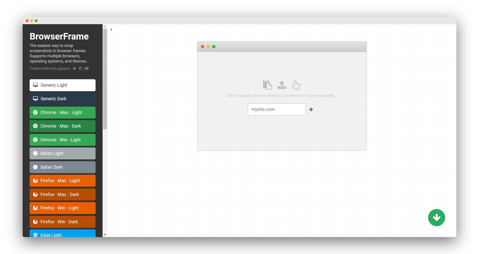 Browse Frame screenshot 1
