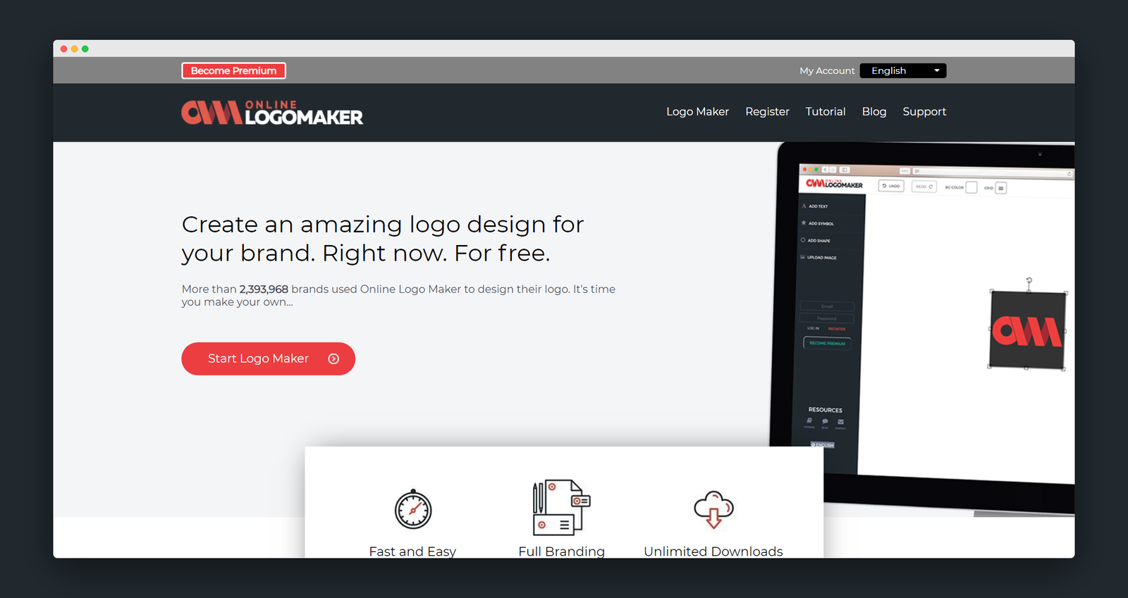 Online Logo Maker screenshot 1