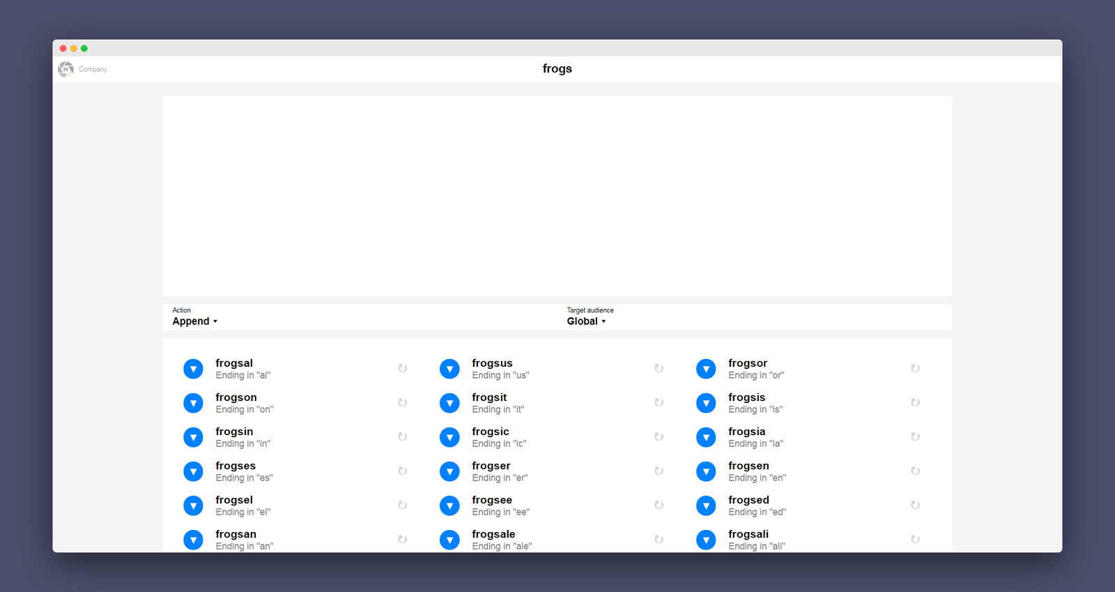 Naminum screenshot 3