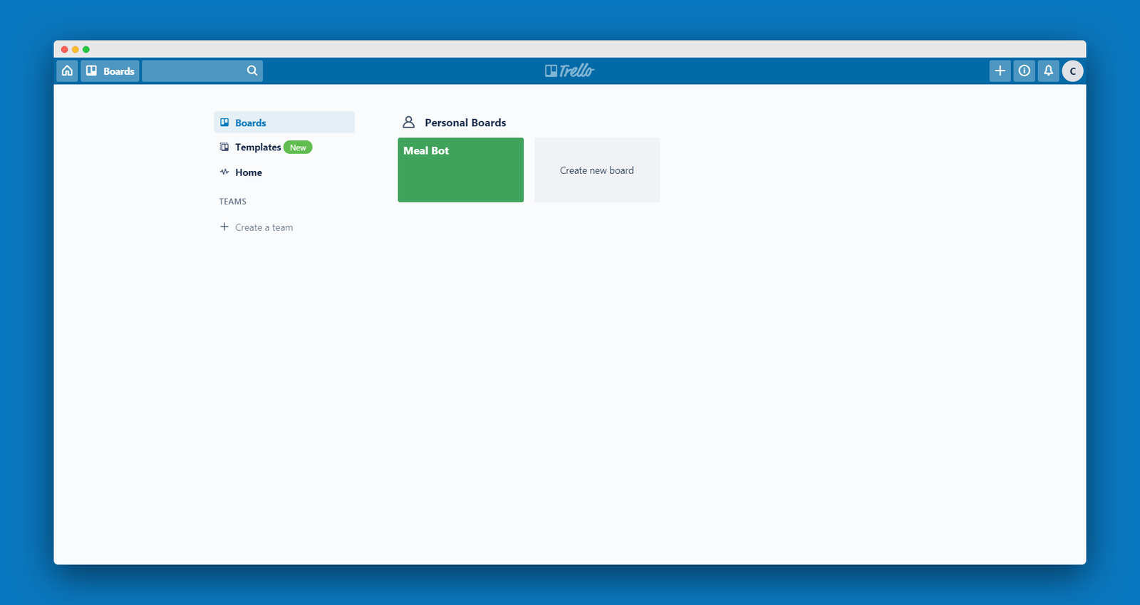 Trello screenshot 2