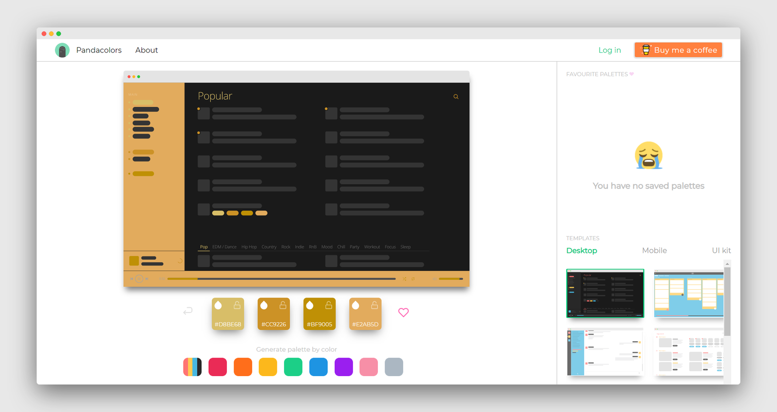 Panda Colors screenshot 2