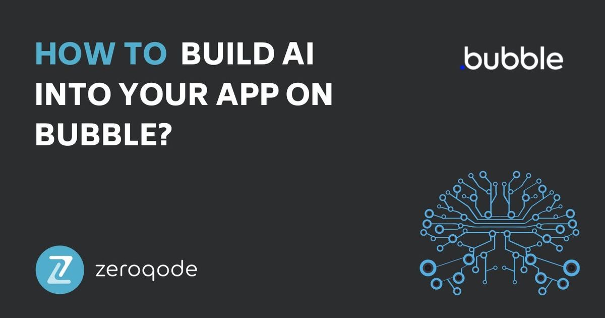 want to add ai-based images to your app? here's all... How to build AI into your app without coding | NoCode.Tech