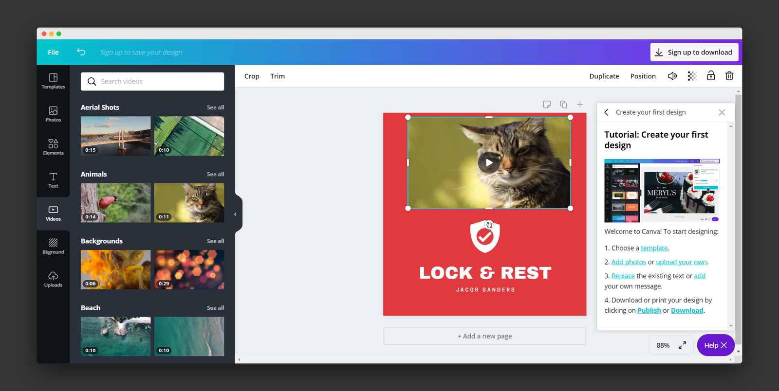 Canva screenshot 3
