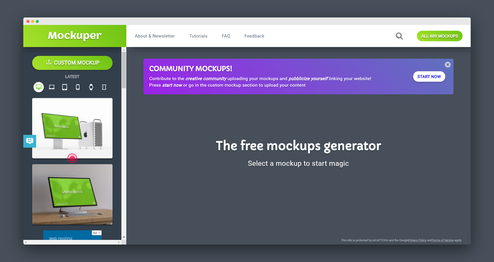 Mockuper screenshot 1