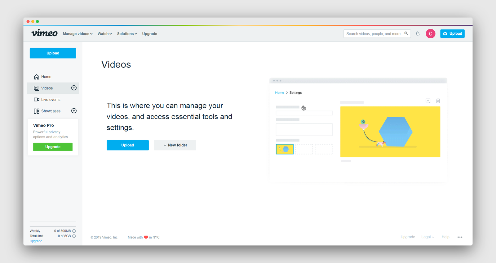 Vimeo screenshot 3