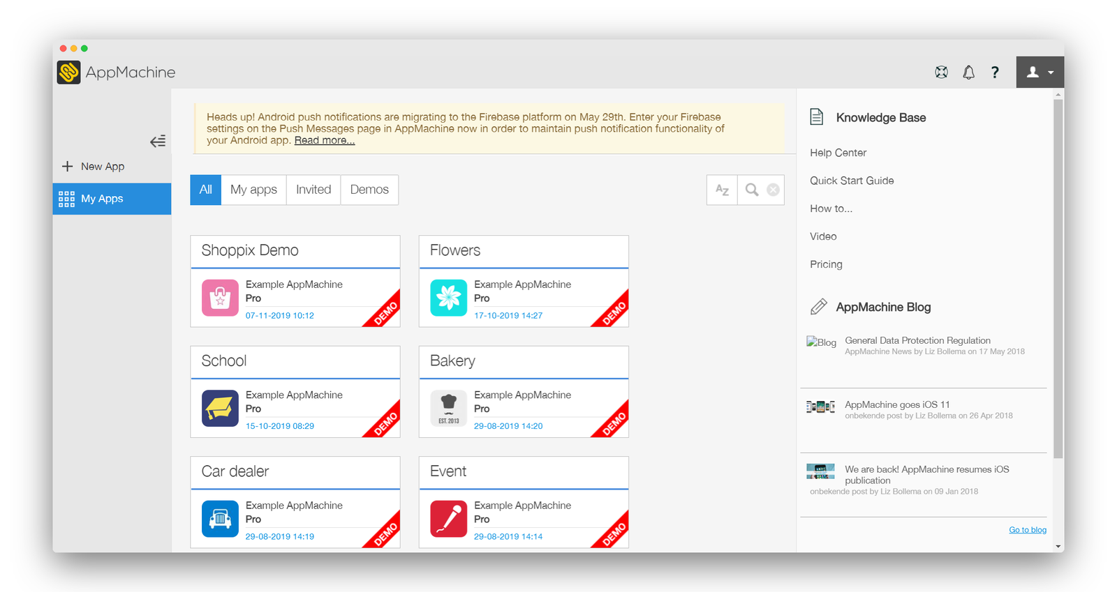 AppMachine screenshot 3