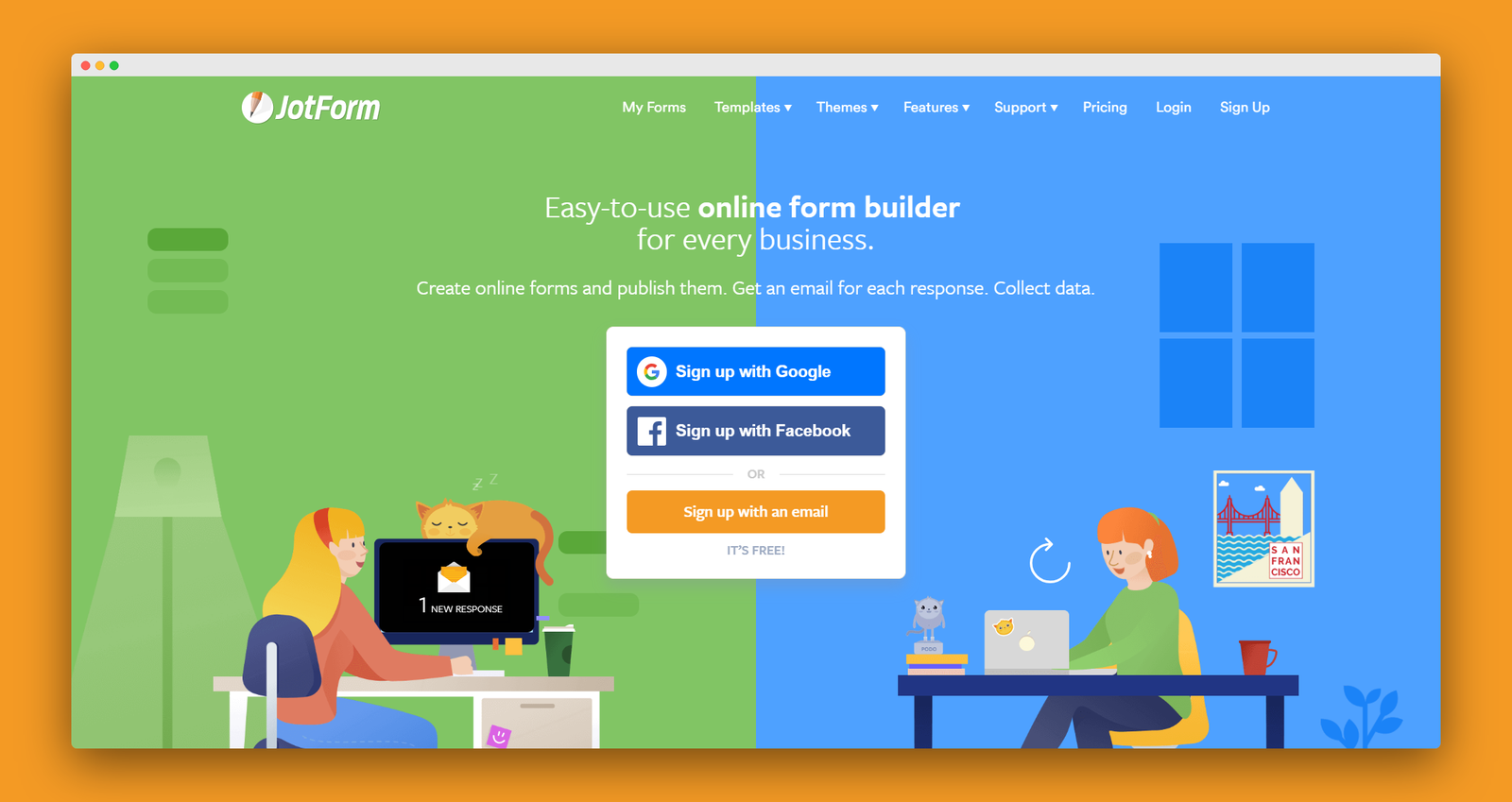 JotForm screenshot 1