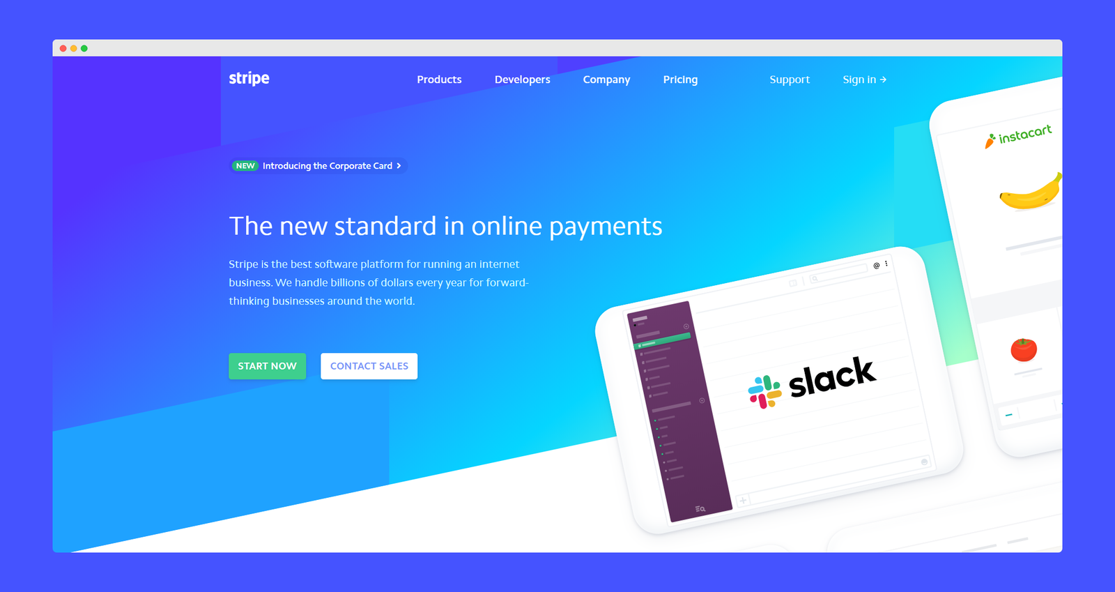 Stripe screenshot 1