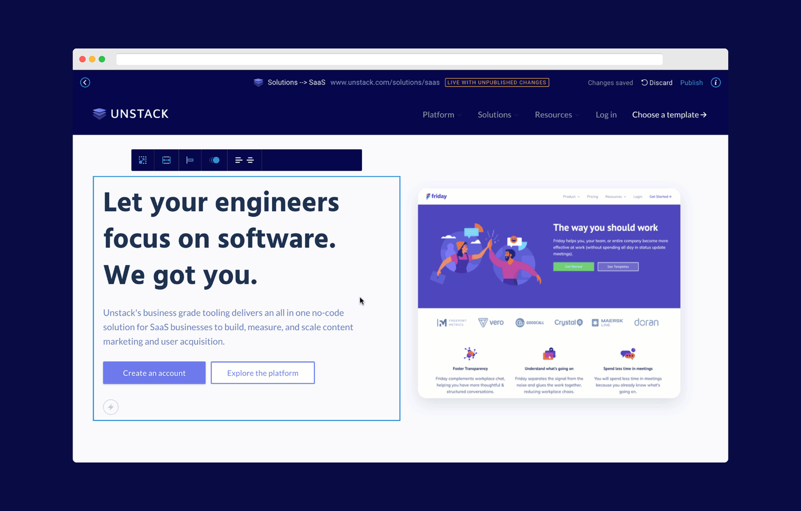Unstack screenshot 1