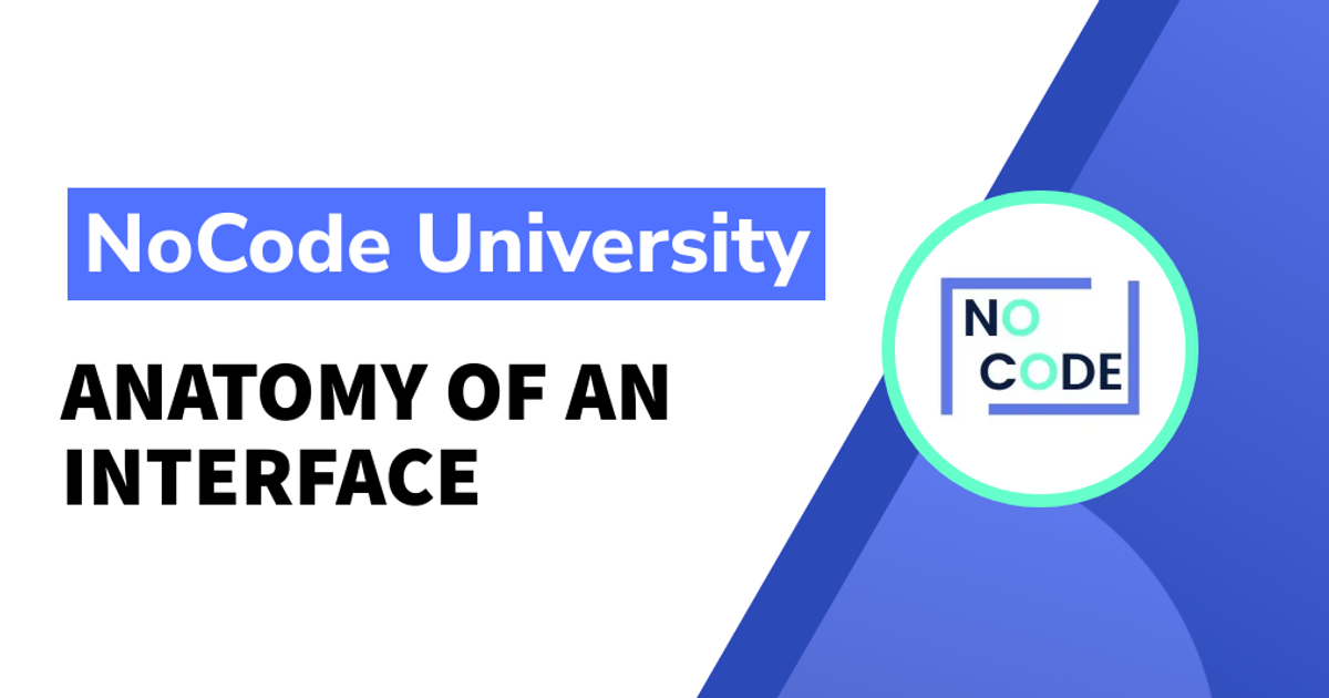 Neo Code Anatomy of an Interface | NoCode.Tech