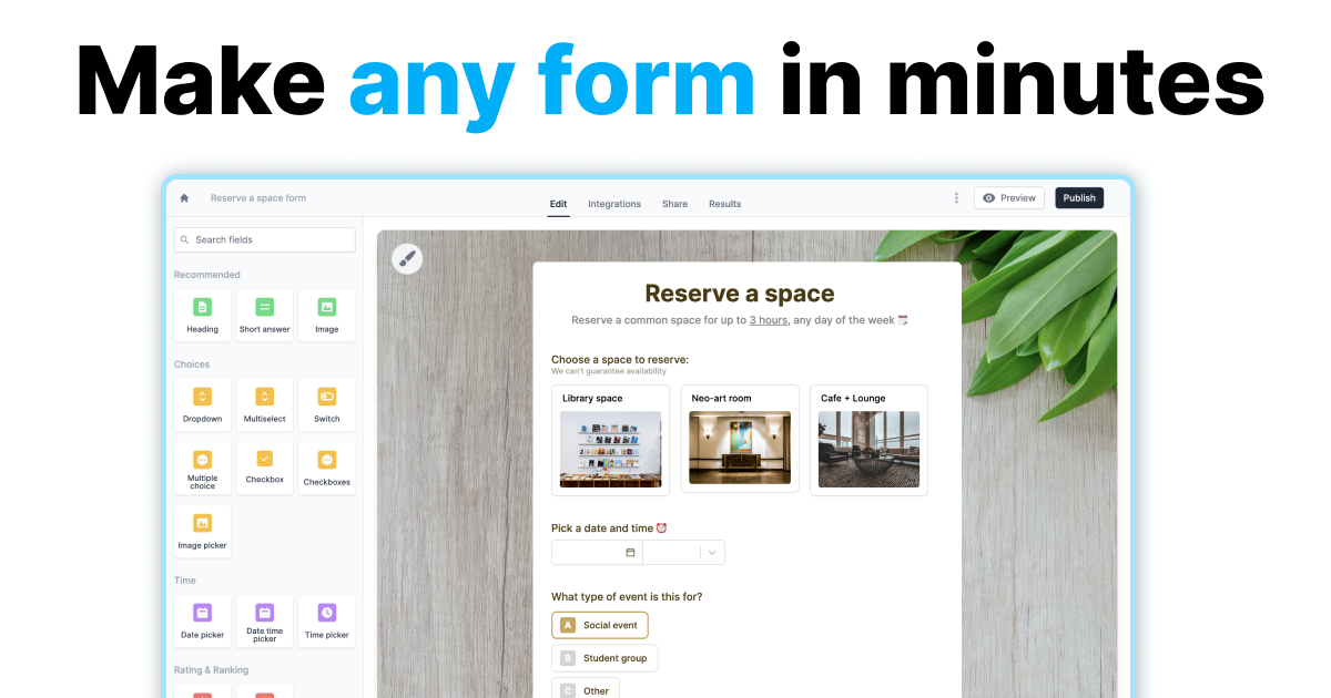 Fillout screenshot 1