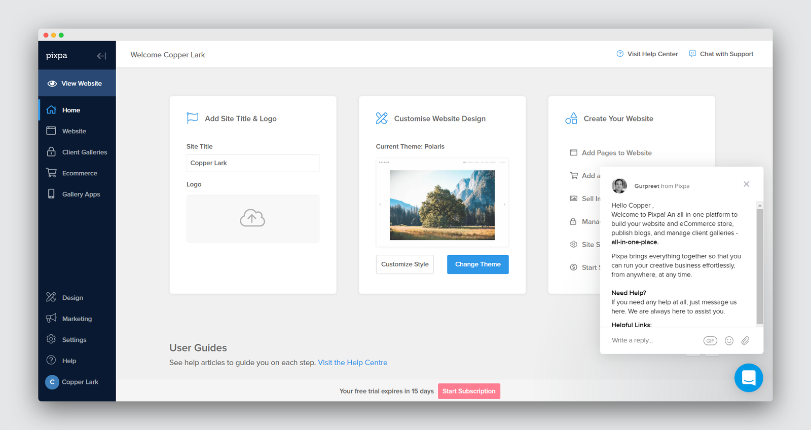 Pixpa screenshot 2