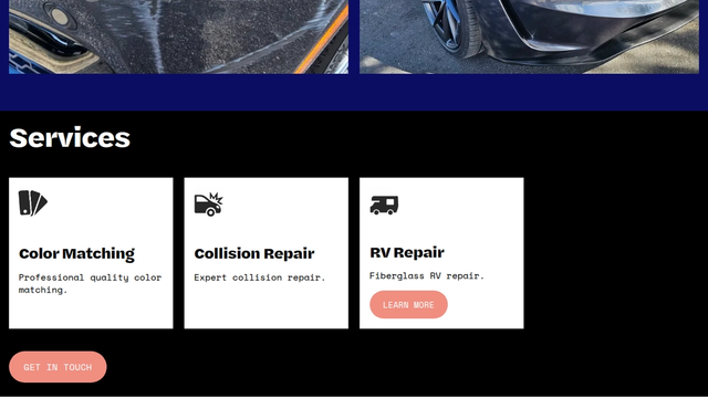 Case Study: Gino's Mobile Paint - From Homestead to Squarespace, 10x Growth