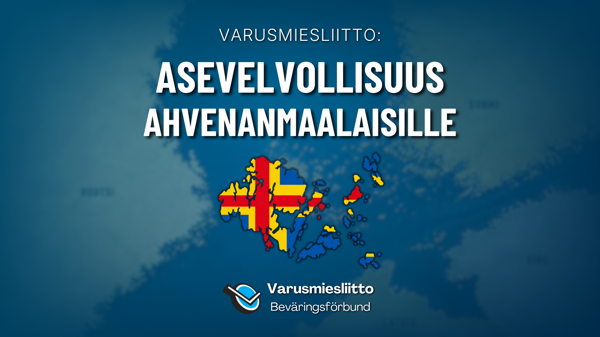 Varusmiesliitto: Asevelvollisuus ahvenanmaalaisille