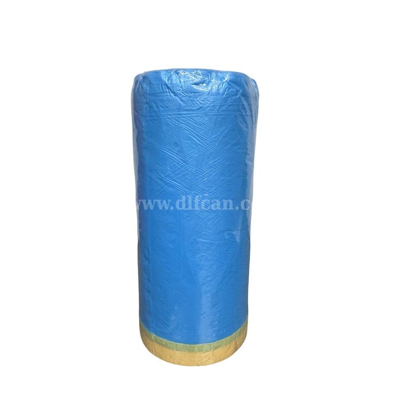 Pre-taped Hand-tear Masking Film 80% HDPE