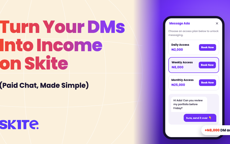 How to Turn Your DMs Into Income with Skite Chat
