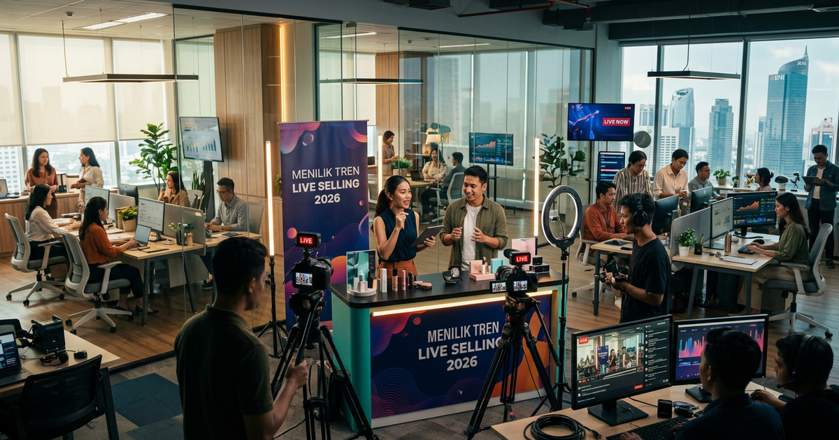 Menilik Tren Live Selling 2026 Bagi Bisnis Online