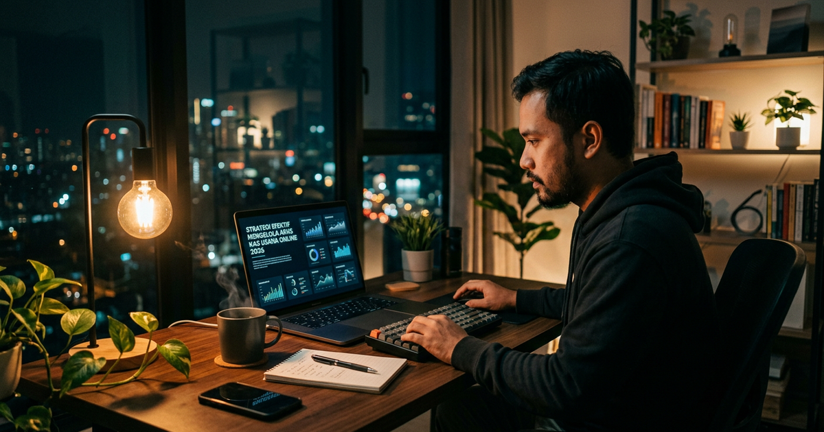 Strategi Efektif Mengelola Arus Kas Usaha Online di Era Digital 2026