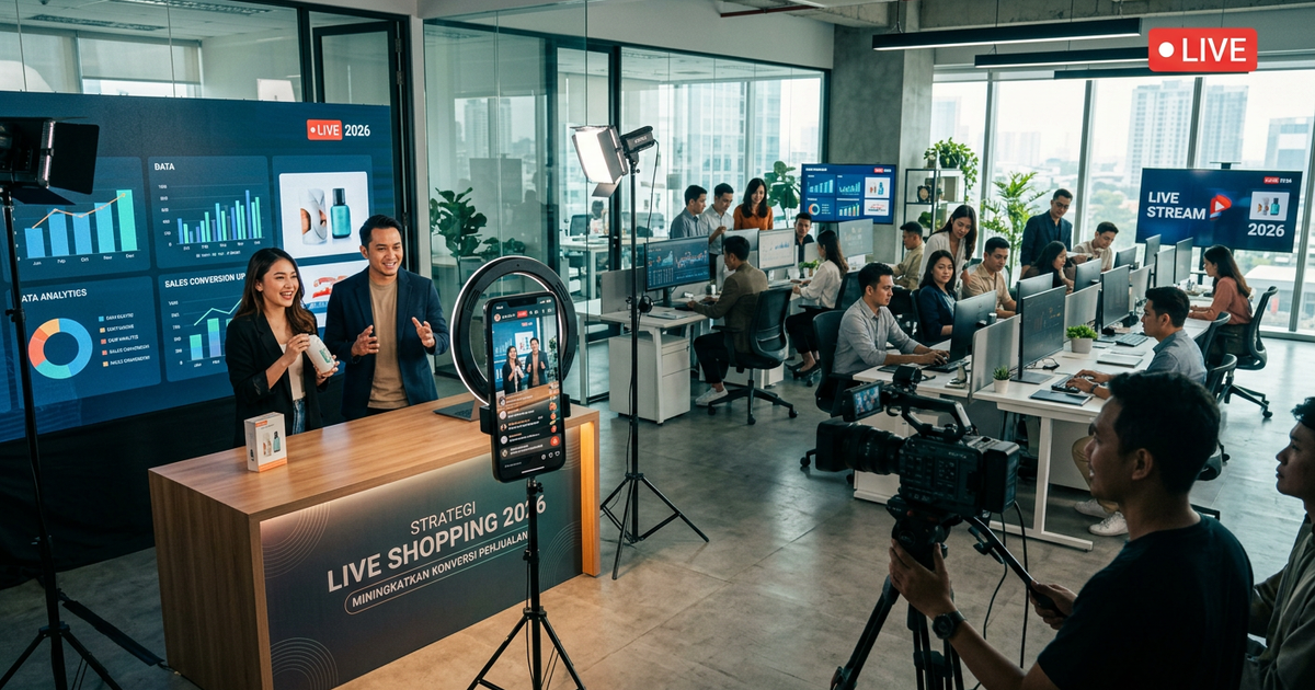 Strategi Live Shopping 2026: Meningkatkan Konversi Penjualan di E-Commerce