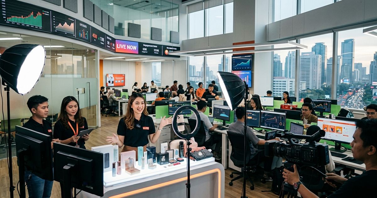 Tren Live Shopping Commerce Indonesia dan Peluangnya