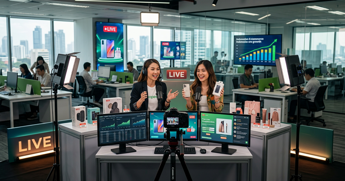 Tren Live Shopping di E-Commerce Indonesia: Peluang Bisnis 2026-2027