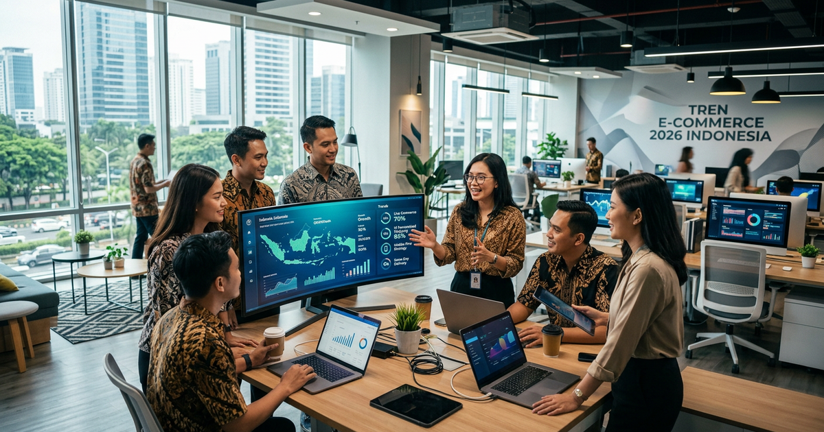 Tren E-Commerce Indonesia 2026 yang Wajib Diketahui Pelaku Bisnis Online