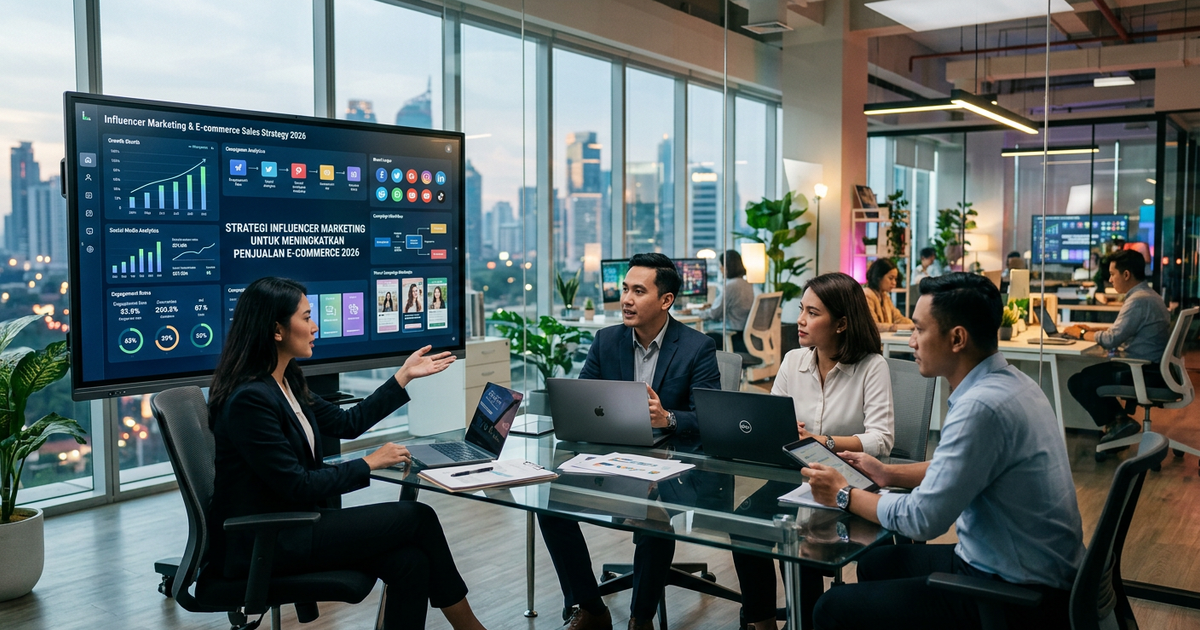 Strategi Influencer Marketing untuk Meningkatkan Penjualan E-commerce 2026