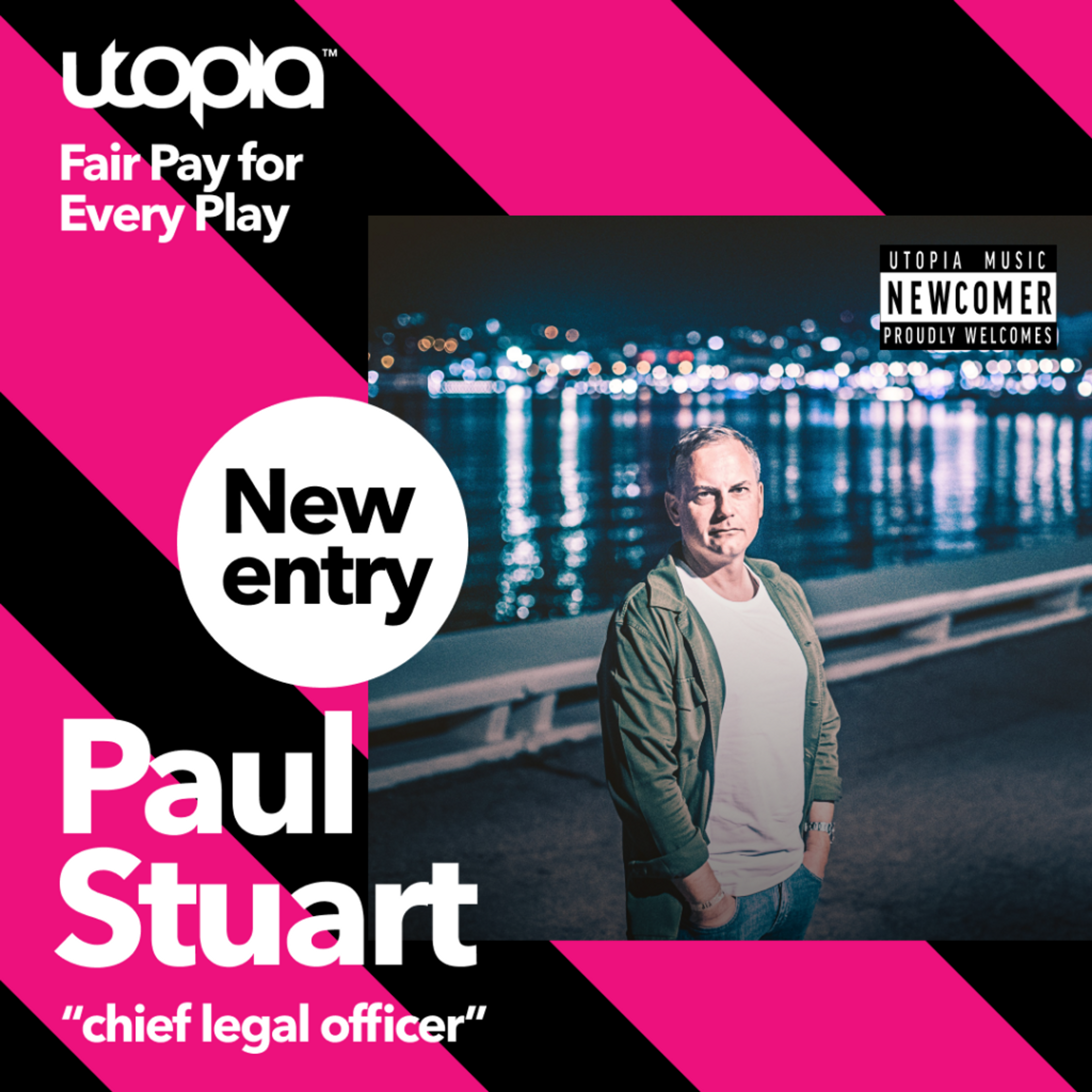 Card image for Paul Stuart joins as Chief Legal Officer