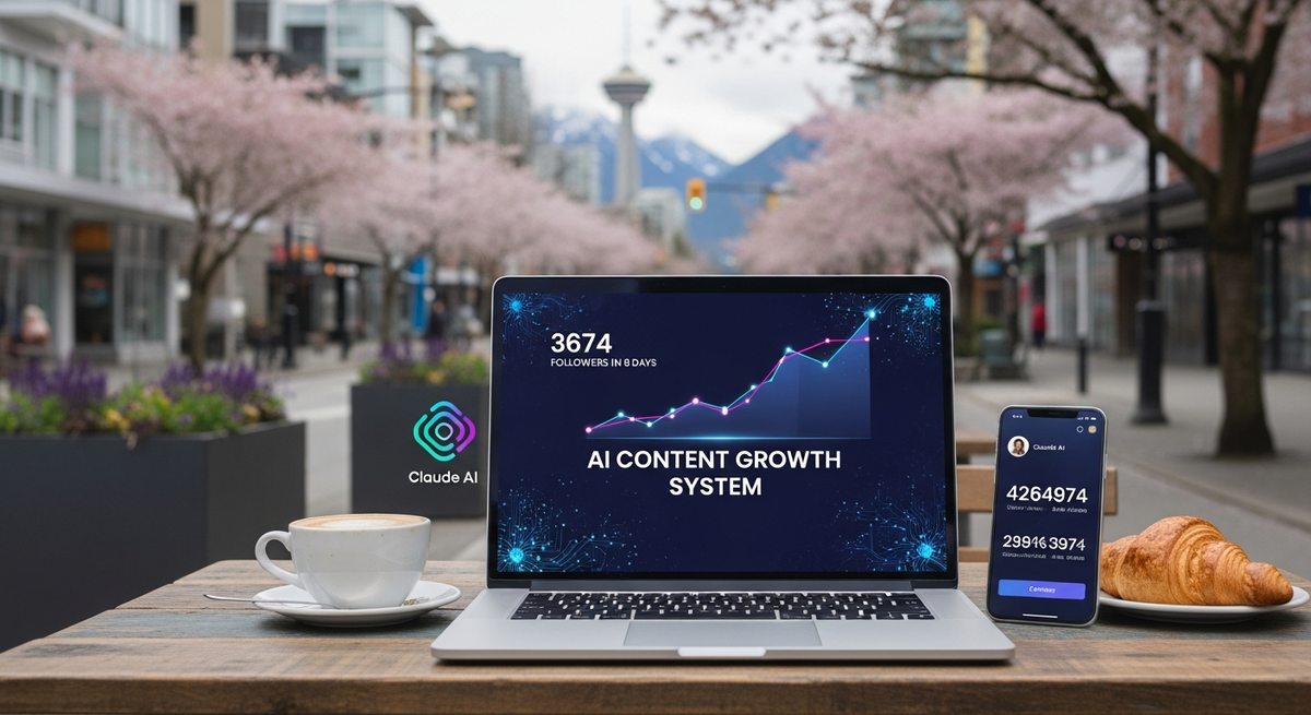 Claude AI 帮我 8 天涨粉 3674：华人创业者必看的 AI 内容增长系统 — FrankYao.com