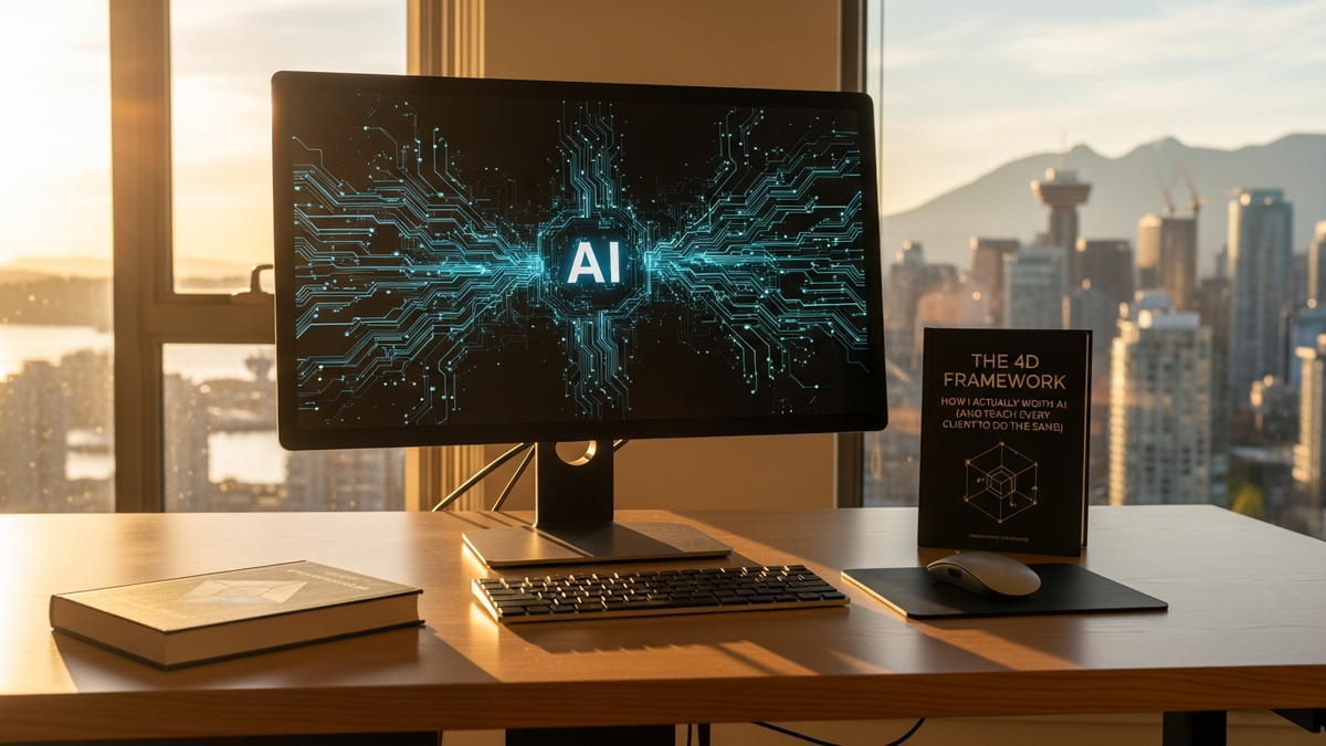 The 4D Framework: How I Actually Work with AI (and Teach Every Client to Do the Same)