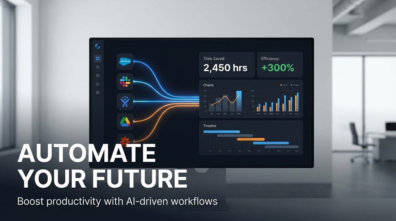 每周为小型企业节省20小时以上的5个AI自动化工作流程