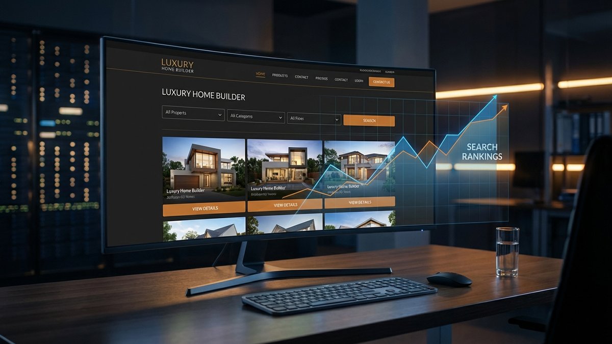 我们如何为 CoreVal Homes 打造一个排名超越全国性建筑商的网站