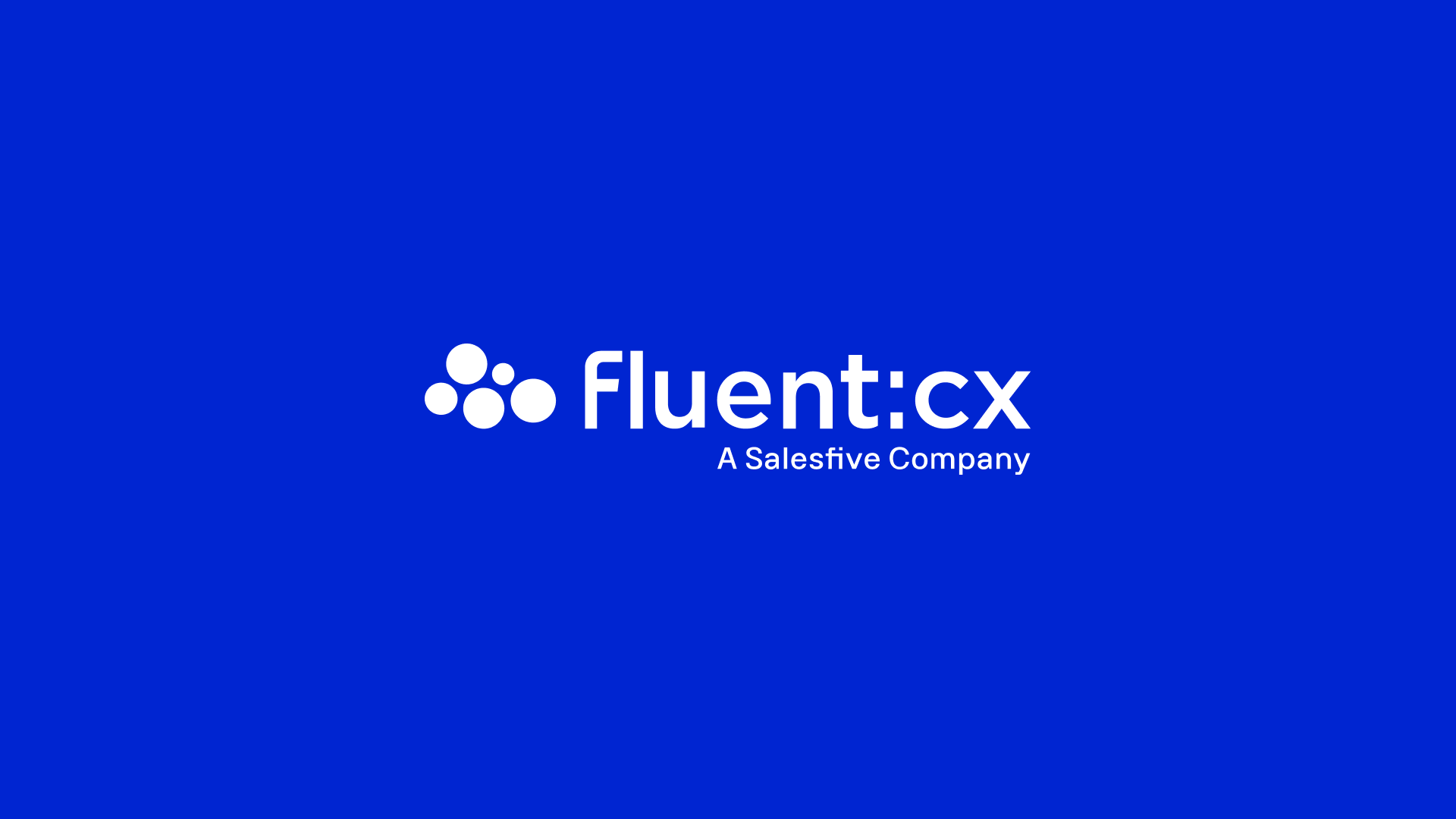 fluent:cx is now part of Salesfive