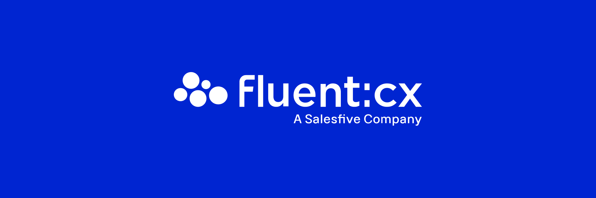 fluent:cx is now part of Salesfive