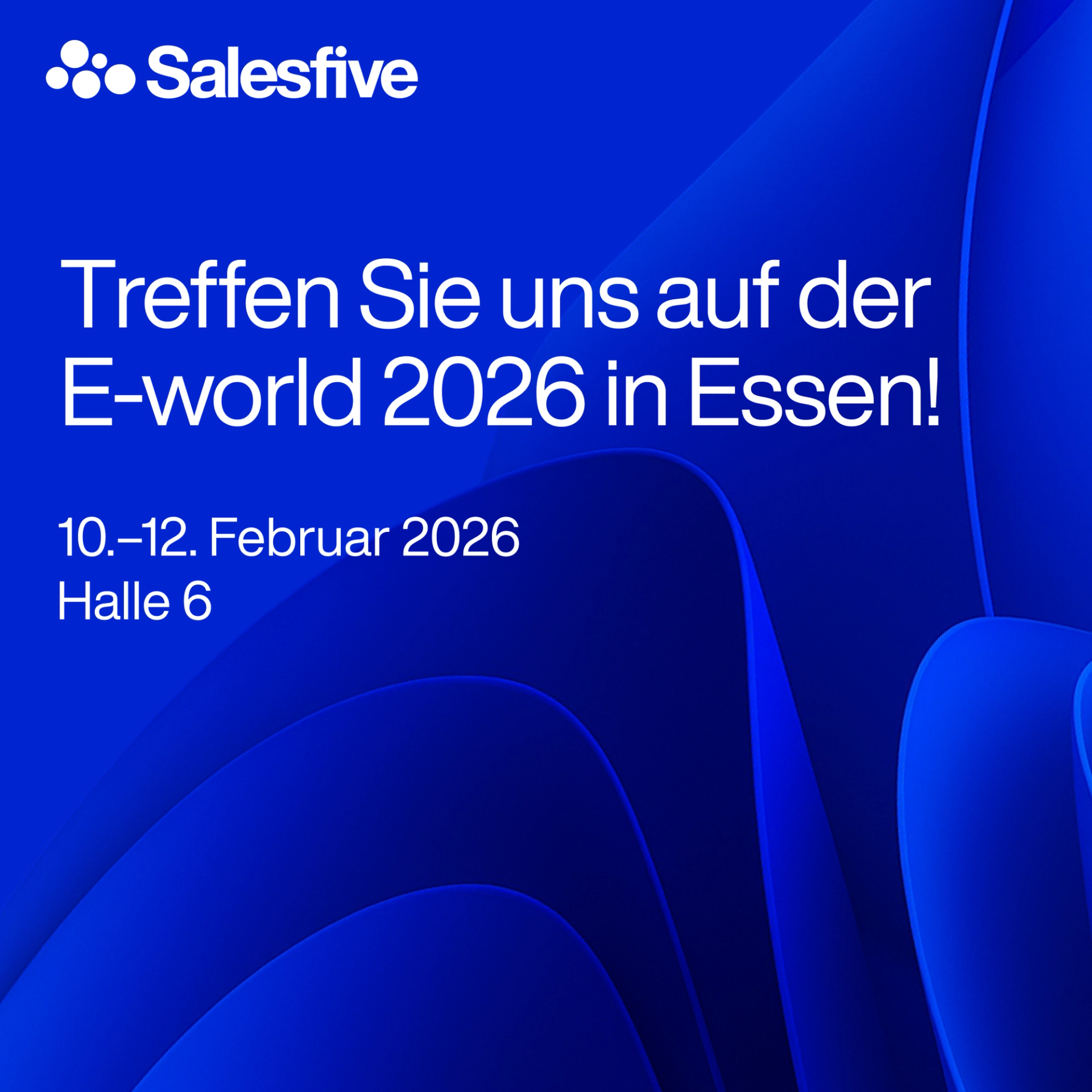 Salesfive auf der E-world Essen