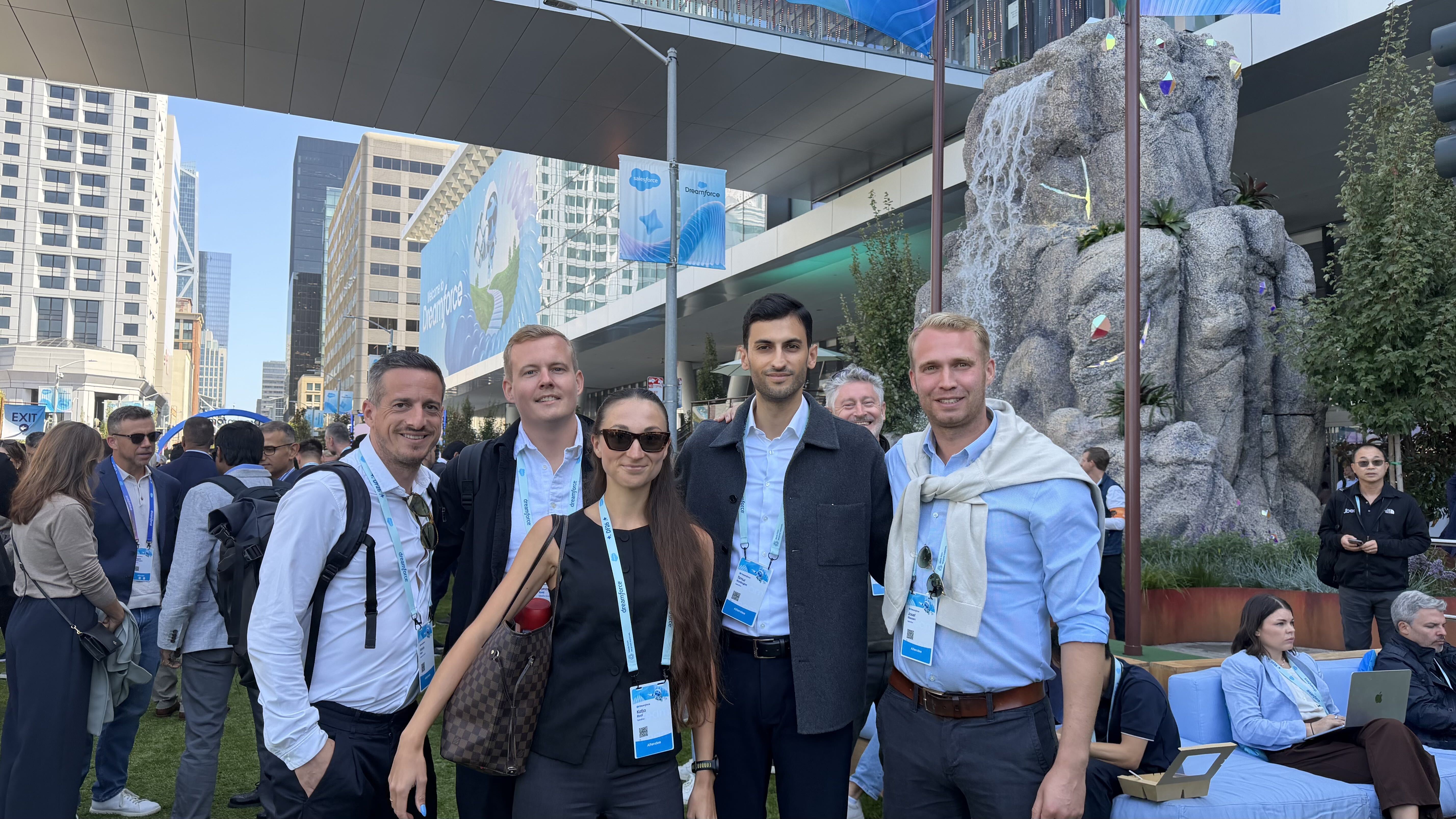 Salesfive auf der Dreamforce 2026 in San Francisco.