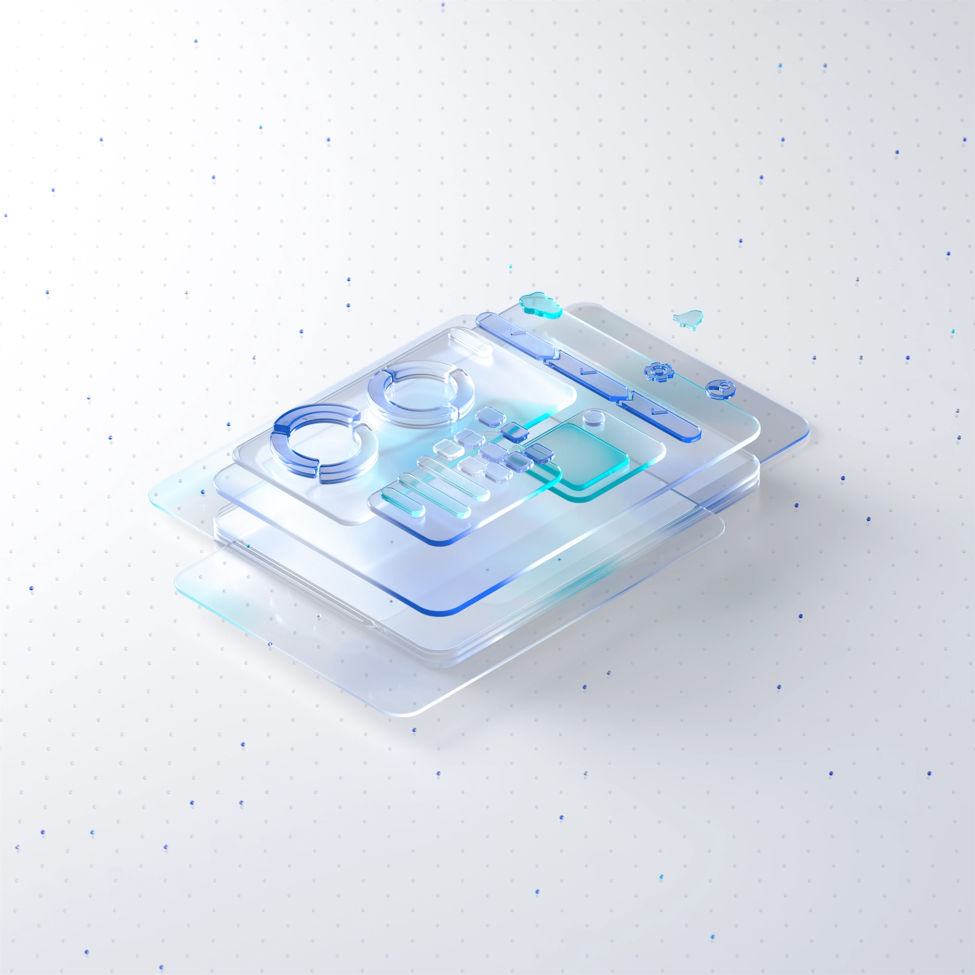 Ein Salesforce Dashboard, welches die Salesfive Leistung Implementierung darstellt. 