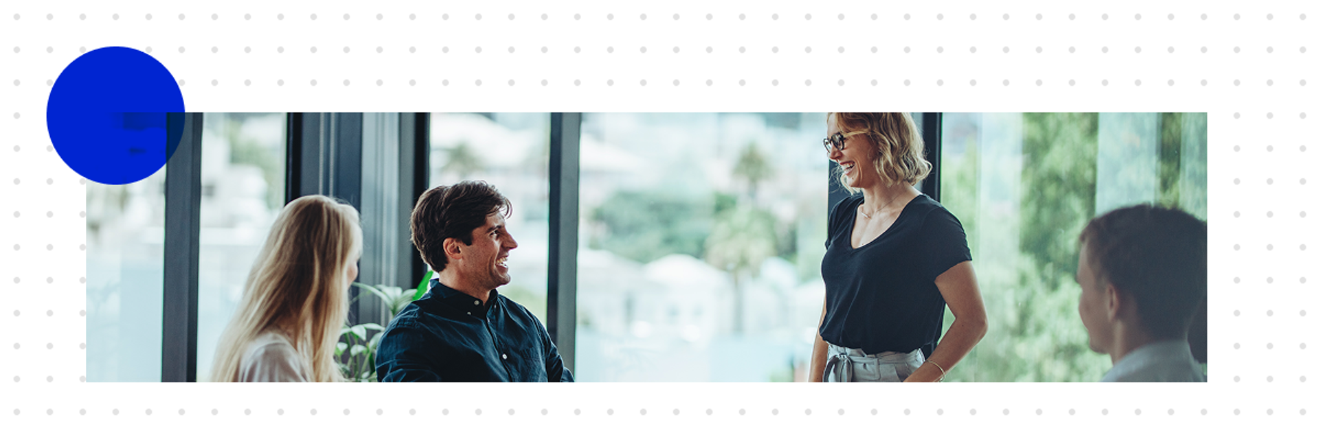 Salesfive Mitarbeiterin im Change-Management-Workshop mit Kunden.