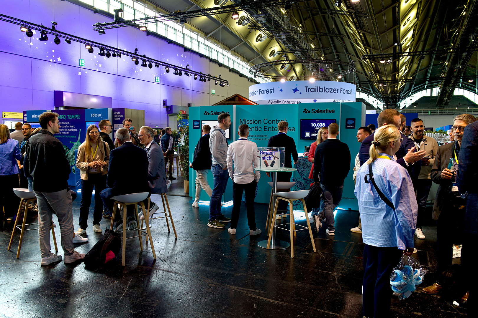 Salesfive auf der Agentforce World Tour 2026 in Frankfurt.