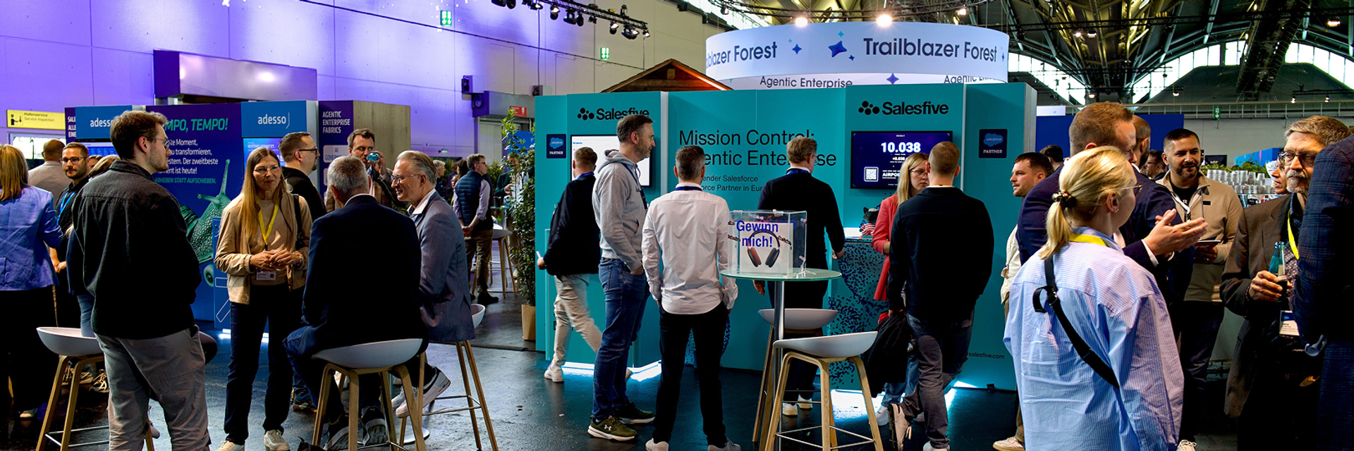 Salesfive auf der Agentforce World Tour 2026 in Frankfurt.