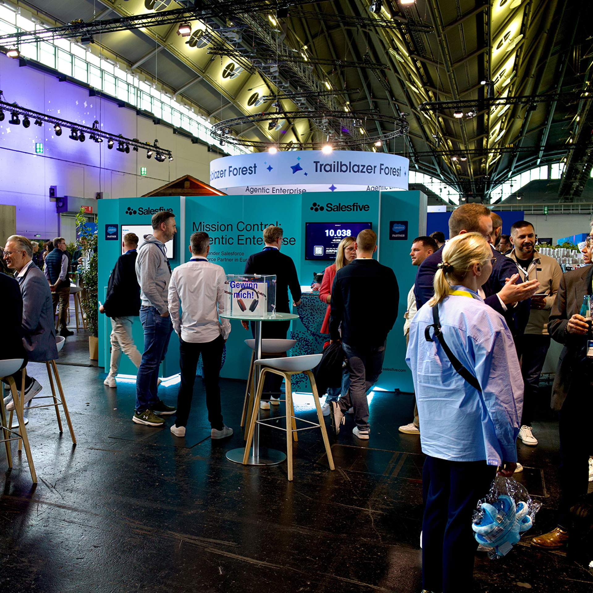 Salesfive auf der Agentforce World Tour 2026 in Frankfurt.